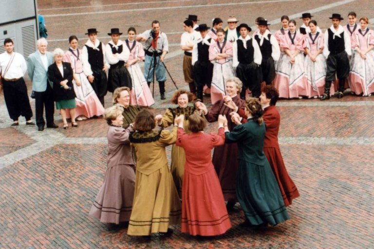 27. Juli 1997, Brasilianische Folkloregruppe "Cia de Danca de Lavras do Sul"