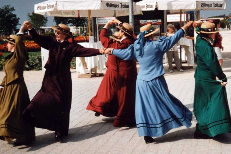 23. bis 25. August 2002, Deutsches Trachtenfest in Wendligen am Neckar